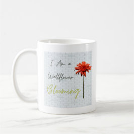 Caneca De Café Eu sou um Wallflower Blooming Coffee Mug