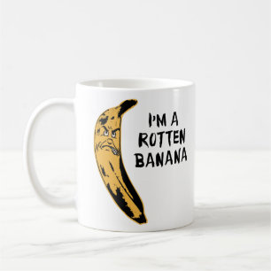 Caneca De Café Eu sou uma banana podre