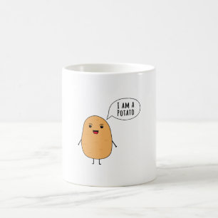 Caneca De Café Eu sou uma batata