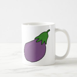 Caneca De Café Eu sou uma beringela