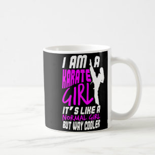 Caneca De Café Eu Sou Uma Citação de Garota de Karatê para Garota