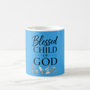 Caneca De Café Eu Sou uma Criança Abençoada de Deus