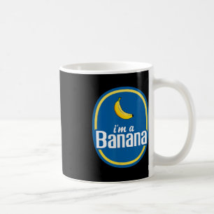 Caneca De Café Eu sou uma Fruta de Banana no Dia das Bruxas.
