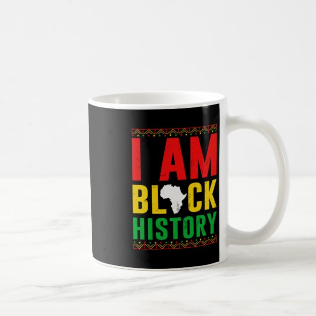 Caneca De Café Eu Sou Uma História Negra - Espetáculo De História (Direita)