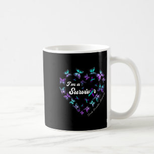 Caneca De Café Eu Sou Uma Manteiga De Sensibilização Para A Preve