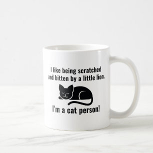 Caneca De Café Eu sou uma pessoa de gato