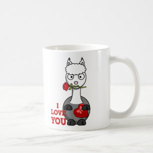 Caneca De Café eu te amo alpaca