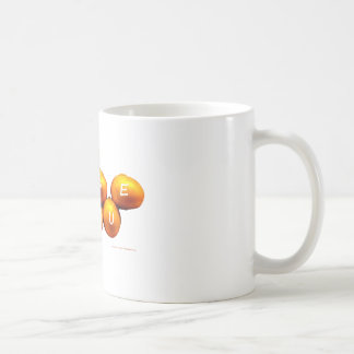Caneca De Café Eu te amo cebolas
