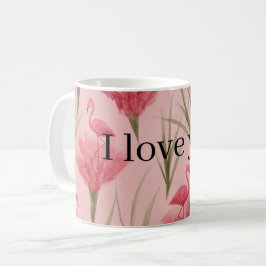 Caneca De Café "Eu te amo do jeito que você é" Cartão de Saudação