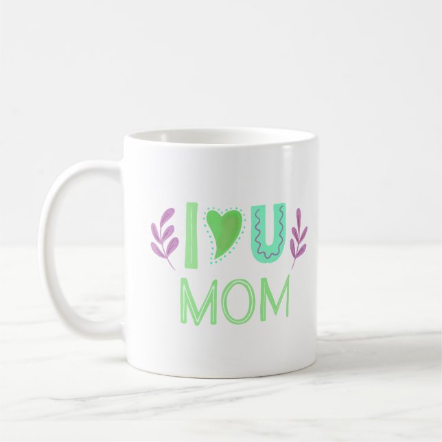 CANECA DE CAFÉ EU TE AMO MÃE (Esquerda)