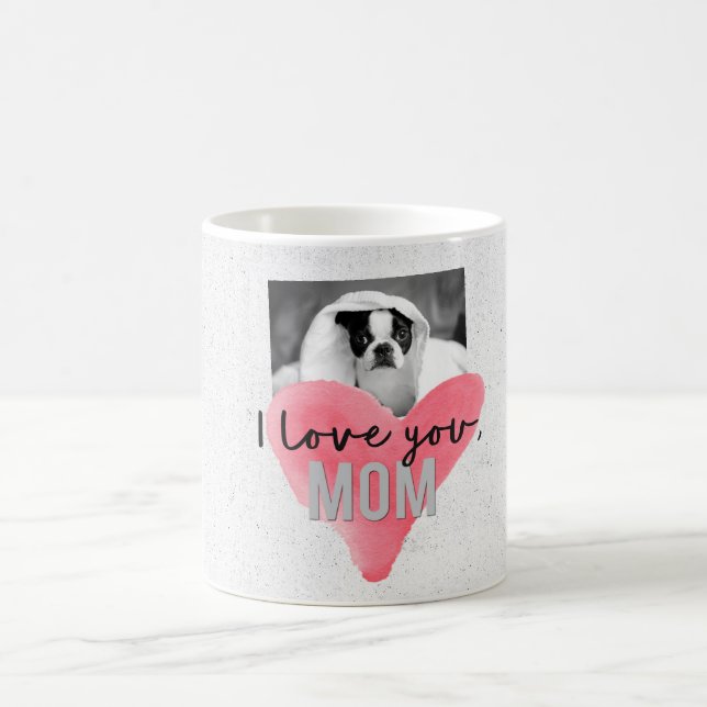 Caneca De Café Eu Te Amo, Mãe Foto Personalizada Da Mug (Centro)