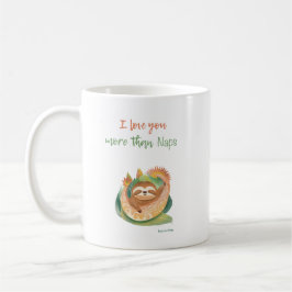 Caneca De Café Eu Te Amo Mais Que Sonecas