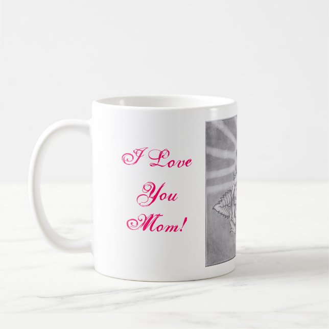 Caneca De Café Eu te amo mamã! (Esquerda)