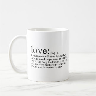 Caneca De Café Eu Te Amo Mug