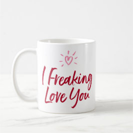 Caneca De Café Eu Te Amo Muito.