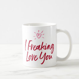 Caneca De Café Eu Te Amo Muito.