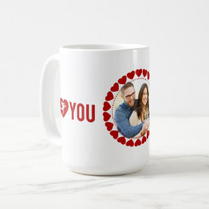 Caneca De Café Eu te amo sempre e sempre uma foto personalizada