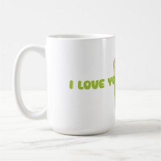 CANECA DE CAFÉ EU TE AMO TÃO CORPO, MATCHA GREEN TEA AMOR