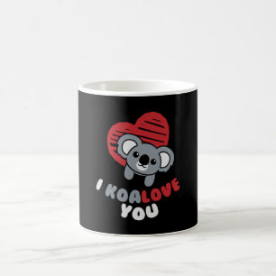 Caneca De Café Eu Te Koalove Animal Austrália Urso Amante de os 
