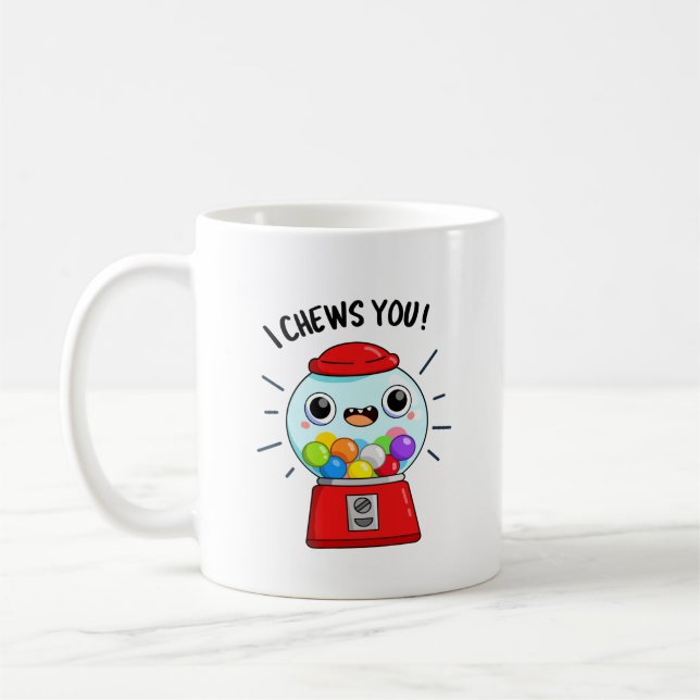 Caneca De Café Eu Te Sugiro Engraçada Máquina De Gumball. (Esquerda)