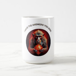Caneca De Café Eu tenho as respostas que você procura