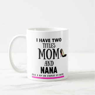 Caneca De Café Eu tenho dois títulos