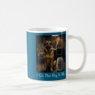Caneca De Café Eu Tenho Esse Cachorro Em Mim Cachorro Pastor Alem