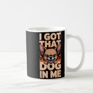 Caneca De Café Eu Tenho Esse Cachorro Em Mim Divertido Amantes de