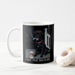 Caneca De Café Eu Tenho Esse Cachorro Em Mim, Engraçada Personali