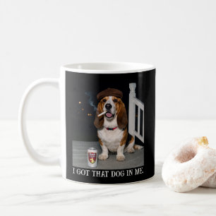 Caneca De Café Eu Tenho Esse Cachorro Em Mim, Ideia Engraçada de