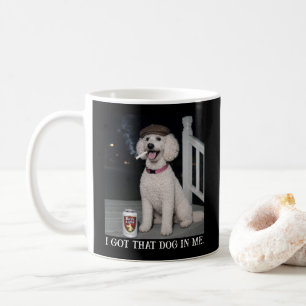Caneca De Café Eu Tenho Esse Cachorro Em Mim, Personalidade Engra