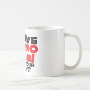 Caneca De Café Eu tenho o cérebro de Chemo