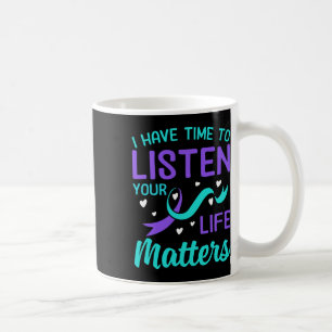 Caneca De Café Eu Tenho Tempo Para Ouvir - Seus Problemas De Vida