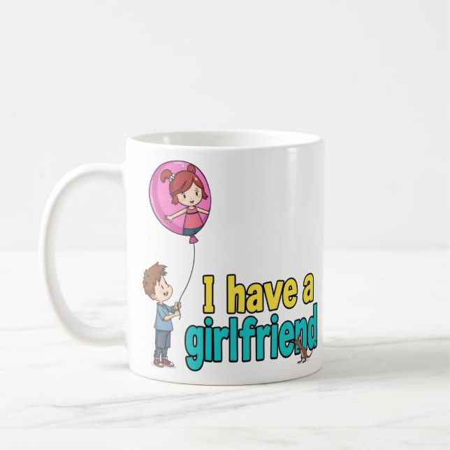 Caneca De Café Eu tenho um namorada (Esquerda)