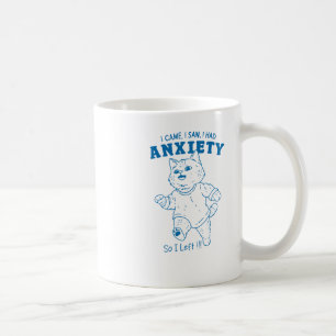 Caneca De Café Eu Tinha Ansiedade