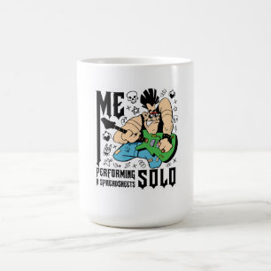Caneca De Café eu tocando um solo de planilha