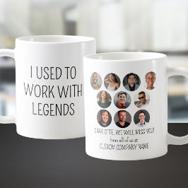 Caneca De Café Eu Trabalhava Com Legendas 10 Foto De Colega De Tr