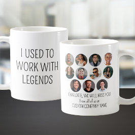 Caneca De Café Eu Trabalhava Com Legendas 11 Foto De Colega
