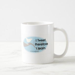 Caneca De Café Eu Tweet