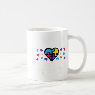 Caneca De Café Eu Uso Azul Para Sobrinha Luta Conscientização do 