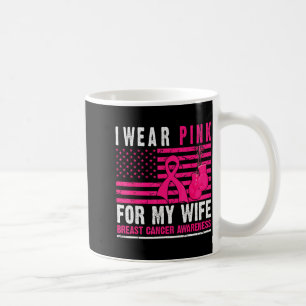Caneca De Café Eu Uso Nk Para O Câncer De Mama Da Minha Esposa Ma
