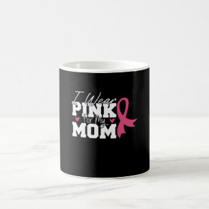 Caneca De Café Eu Uso Rosa Pela Conscientização do Câncer de Mama