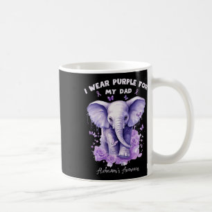 Caneca De Café Eu Uso Roxo Pelo Meu Pai Heimerheimer's A