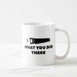 Caneca De Café Eu Vi O Que Você Fez Lá