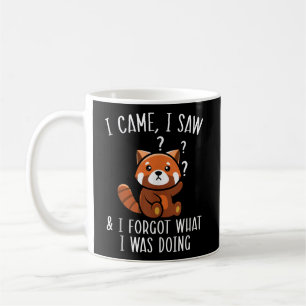Caneca De Café Eu Vim E Esqueci-Me De Que Estava A Fazer Panda Ve
