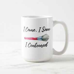 CANECA DE CAFÉ EU VIM. EU VI. EU CONTORNEI