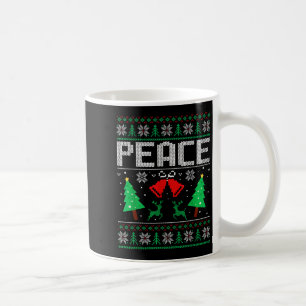 Caneca De Café Eu Vim Para O Casal Da Paz, Correspondendo A Um Ch