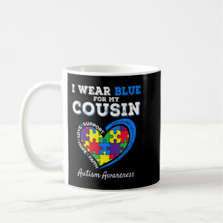 Caneca De Café Eu Visto Azul Para A Consciência Autismo A Matar A