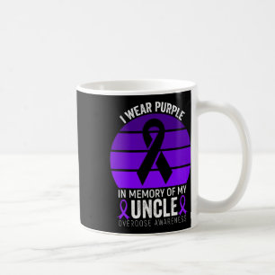Caneca De Café Eu Visto Camisa De Sensibilização Para Sobredosage
