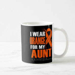 Caneca De Café Eu Visto Laranja Para A Minha Tia Rsd Crps Sensibi